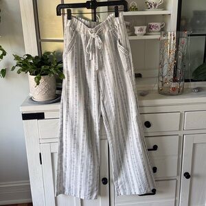 Two Women’s Striped Pants